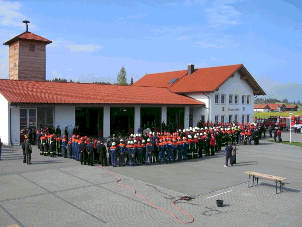Kreisjugendfeuerwehrtag in Steingaden 2006-06